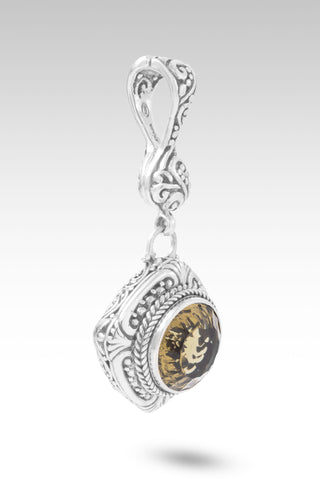 Worshipping In & Thru It Pendant™ in Olive Quartz