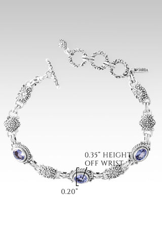 Only Loyal One Bracelet™ in Tanzanite 7 - 7.75