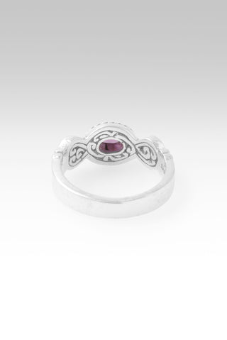 Touched My Heart Ring™ in Purple Garnet 5