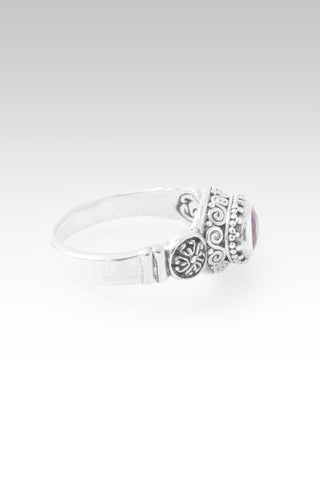Peaceful Harmony Ring™ in Red Ruby 5