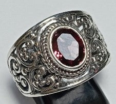 Create Your Destiny Ring™ in Merlot Red Zircon 5