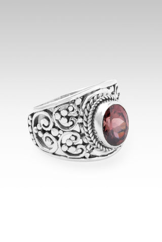 Create Your Destiny Ring™ in Merlot Red Zircon