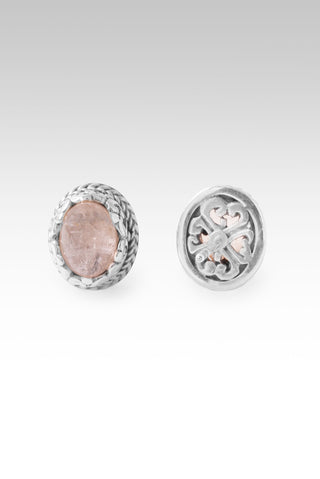U Deserve It All Earrings™ in Cor-De-Rosa Morganite
