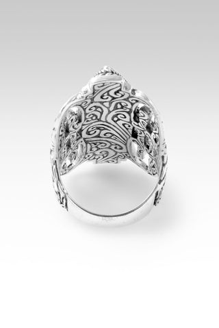 Strength in Weakness Ring™ in Kingman Turquoise Spiny Oyster