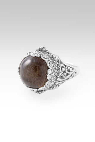 One Who Hear's U Ring™ in Rutilated Cold Sunstone 5