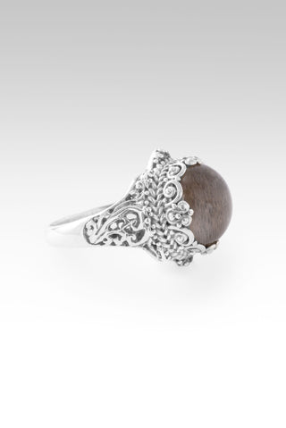 One Who Hear's U Ring™ in Rutilated Cold Sunstone 5