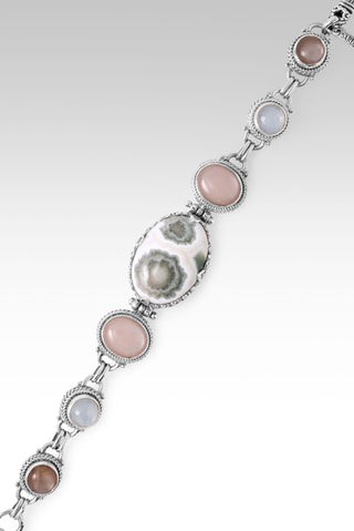 Nothing Stands Against Us Bracelet™ in Ocean Jasper, Peach Moonstone, White Moonstone & Latte Moonstone 7 - 7.75