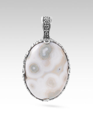 Nothing Stands Against Us Pendant™ in Ocean Jasper