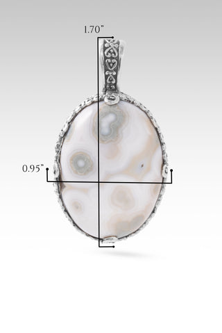 Nothing Stands Against Us Pendant™ in Ocean Jasper