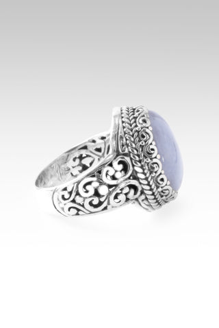 Wonderful Counselor Ring™ in Blue Lace Agate 5 / Tree Of Life / Blue Lace Agate