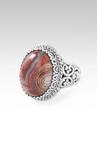 Less Apathy, More Love Ring II™ in Laguna Lace Agate 5