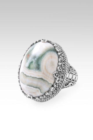 Nothing Stands Against Us Ring™ in Ocean Jasper 5