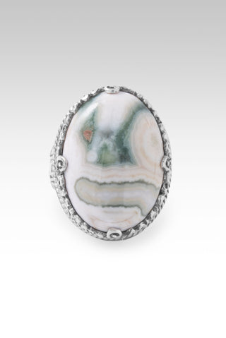 Nothing Stands Against Us Ring™ in Ocean Jasper 5