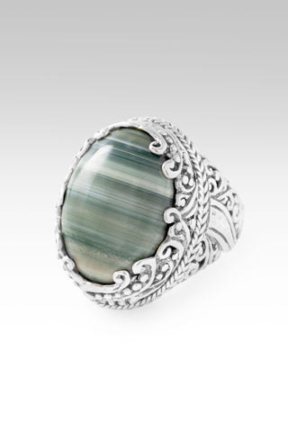 U Will Be Restored Ring™ in Green Opal 5