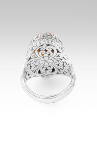 Nothing He Can't Do Ring III™ in Galaxy Rutilated Quartz 5