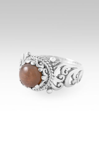 Nothing He Can't Do Ring™ in Strawberry Mocha Sunstone 5