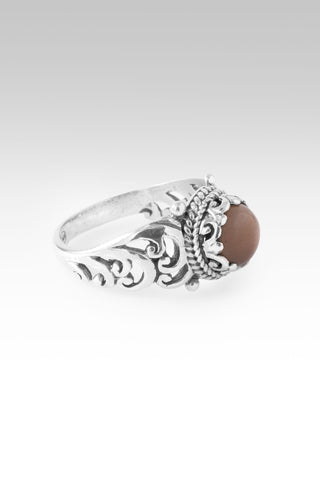 Nothing He Can't Do Ring™ in Strawberry Mocha Sunstone 5