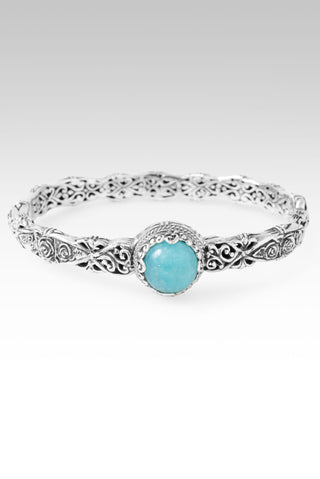 Love's Master Plan Bangle Bracelet™ in Amazonite 6.25