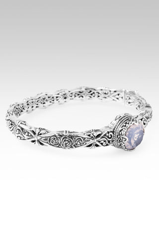 Love's Master Plan Bangle Bracelet™ in Lavender Moon Quartz 6.25