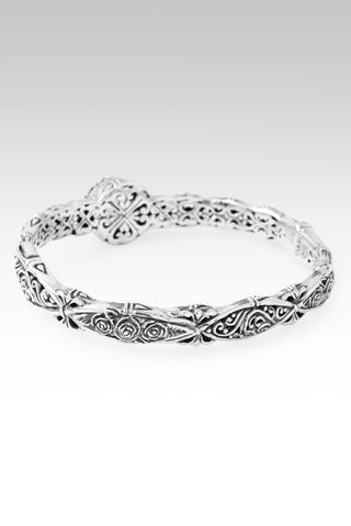 Love's Master Plan Bangle Bracelet™ in Lavender Moon Quartz 6.25