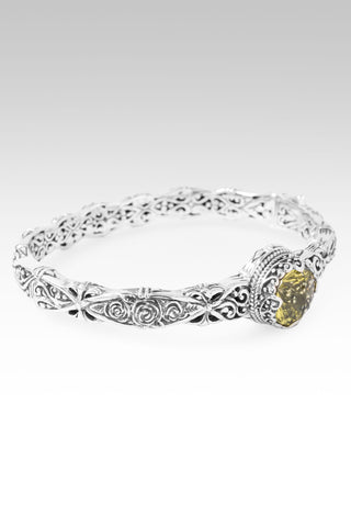 Love's Master Plan Bangle Bracelet™ in Sunflower Citrine 6.25