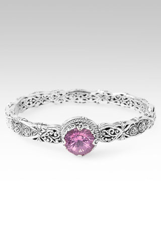 Love's Master Plan Bangle Bracelet™ in Ticker Symbols™ Mystic Quartz