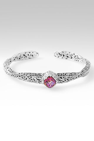Treasured, It's True Cuff Bracelet™ in Extreme Pink™ Mystic Quartz 6.5