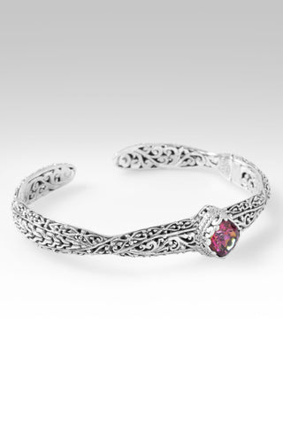 Treasured, It's True Cuff Bracelet™ in Extreme Pink™ Mystic Quartz 6.5