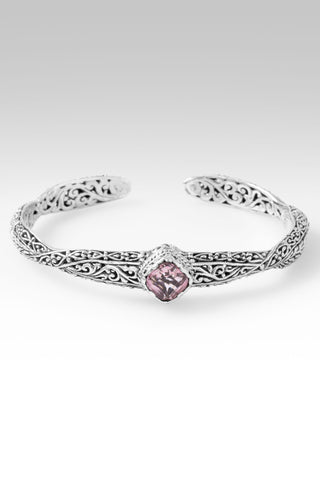 Treasured, It's True Cuff Bracelet™ in Pink Cashmere™ Mystic Quartz 6.5