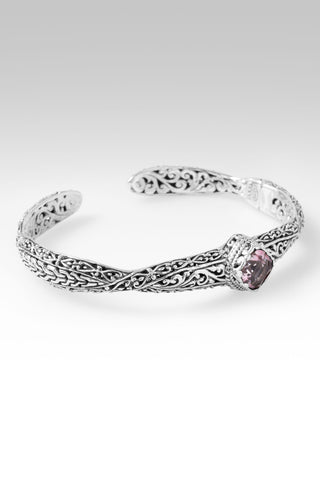 Treasured, It's True Cuff Bracelet™ in Pink Cashmere™ Mystic Quartz 6.5
