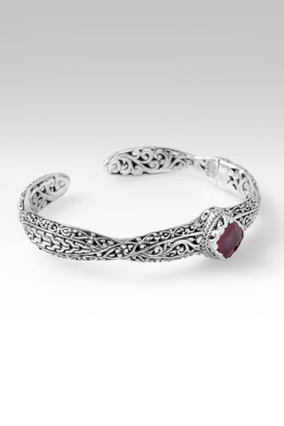 Treasured, It's True Cuff Bracelet™ in Red Ruby 6.5