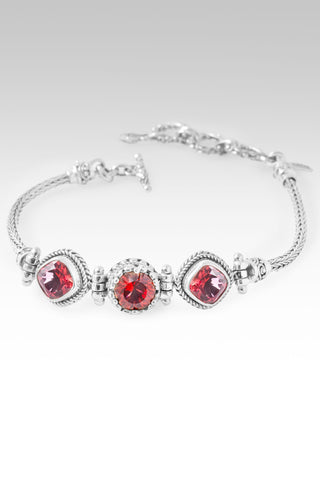 Everlasting Hope Bracelet™ in Scarlet Flame™ Mystic Topaz & Fast Casual™ Mystic Quartz 6.5 - 7.25