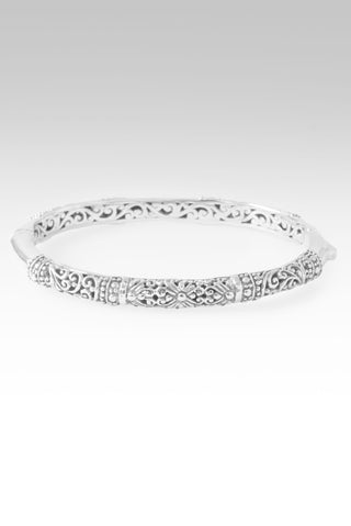 Thankfulness Overflowing Bangle Bracelet™ in Tree of Life & Janyl Adair 6.25