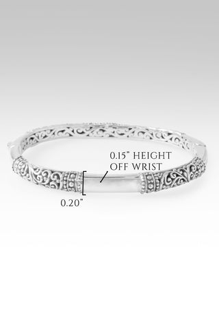 Thankfulness Overflowing Bangle Bracelet™ in Tree of Life & Janyl Adair 6.25