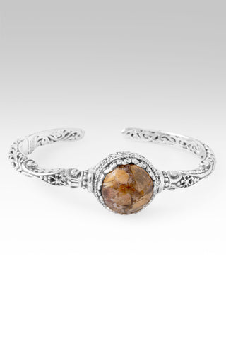 Love One Another Cuff Bracelet™ in Brecciated Mookaite 6.25