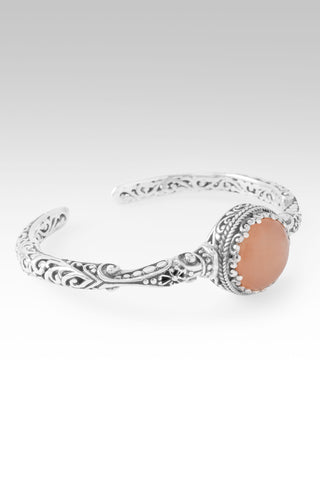 Love One Another Cuff Bracelet™ in Peach Jadeite 6.25