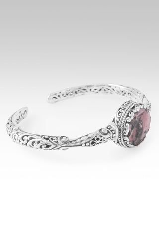 Love One Another Cuff Bracelet™ in Rhodonite 6.25