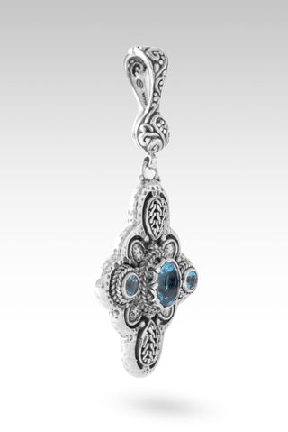 I Was Found Pendant™ in Swiss Blue Topaz