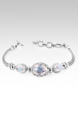 Gentle Whisper Bracelet™ in White Mother Of Pearl Quartz 7 - 7.75