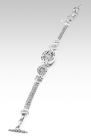 Gentle Whisper Bracelet™ in White Mother Of Pearl Quartz 7 - 7.75