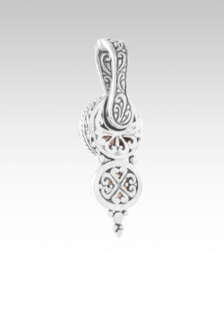 Worlds in His Hands Pendant™ in Copper & Gold Rutilated Quartz Tree Of Life / Copper & Gold Rutilated Quartz, D31 Magnet