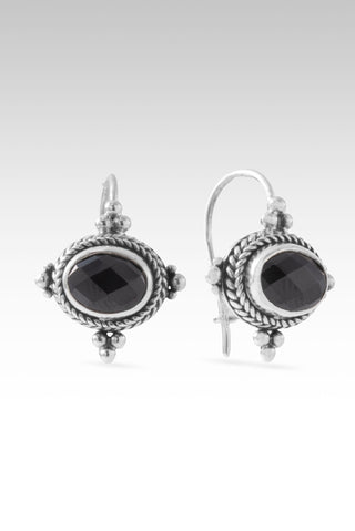Never Left Behind Earrings™ in Black Spinel