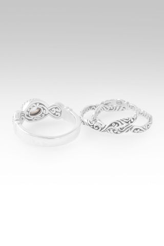 Find Balance Ring II™ in Rainbow Moonstone 5