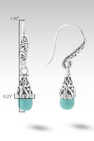 Holy Healing Earrings™ in Mexican Turquoise