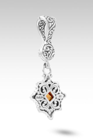 Nothing is Impossible with God Pendant™ in Padparadscha Lab Created Sapphire