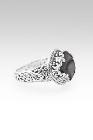 He's A Way Maker Ring™ in Smoky Quartz 5