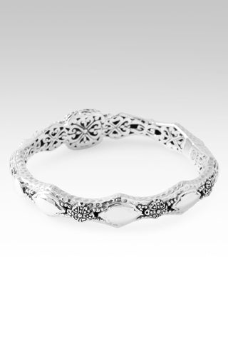 U Came, U Rescued Bangle Bracelet™ in Amethyst 6.25