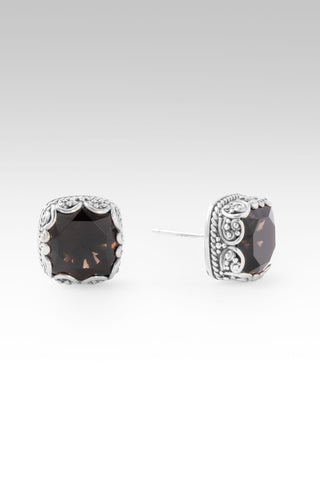 Healing, Let It Begin Earrings™ in Smoky Quartz