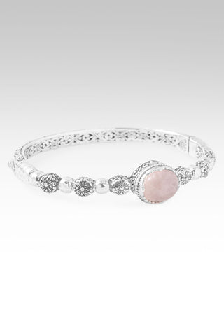Celebrate Healing Bangle Bracelet™ in Cor-De-Rosa Morganite 6.25