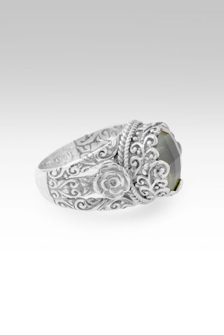 Love to Infinity Ring™ in Phantom Rutile Prehnite 5
